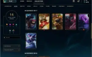 CONTA LEAGUE OF LEGENDS LVL 30 74 CHAMPIONS GOLD V