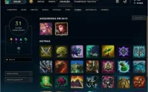 CONTA UNRANKED | NV 31 | 2 CAMP | 41405 ESSÊNCIAS | 130 RP