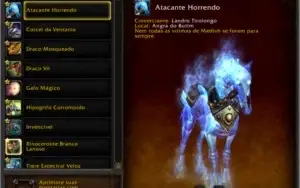 Conta World of Warcraft 8 Mounts TCG