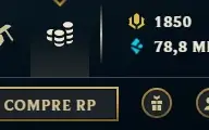 Conta Todos os Champs e 583 skin