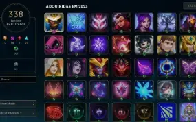 Conta Todos os Champs e 583 skin