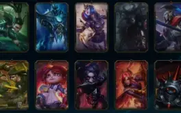 Conta Desde 2015 com 250 skins, 3 Ultimates e 7 vitoriosas