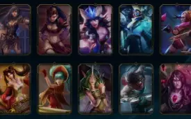 Conta Desde 2015 com 250 skins, 3 Ultimates e 7 vitoriosas