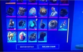 CONTA DE FORTNITE COM SKINS ANTIGAS E RARAS