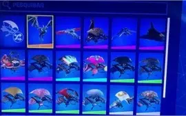 CONTA DE FORTNITE COM SKINS ANTIGAS E RARAS