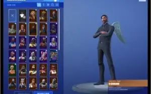 Conta fortnite temporada 3 com 53 skins