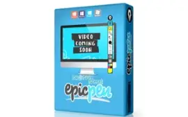 Epic Pen professional escrever sobre tela do pc