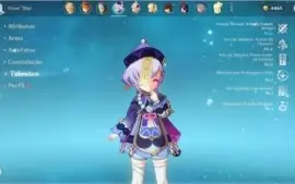 Conta com 2 personagens 5 * + 9 armas 4 *