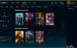 Conta Diamond 1 - Com Champs e Skins