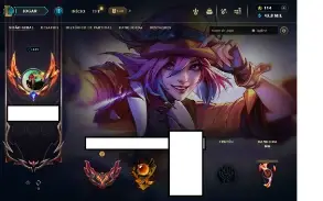 Conta League Of Legends GM/MESTRE