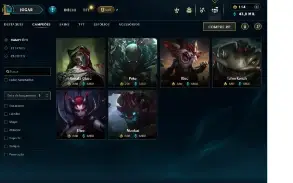 Conta League Of Legends GM/MESTRE