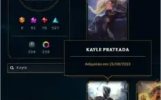 CONTA DE COLECIONADOR LOL!