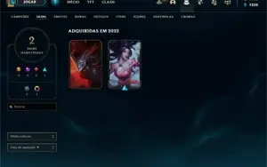 Conta Platina 4 Smurf League of Legends Email não confirmado