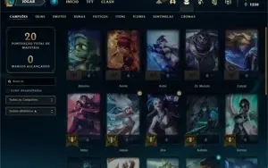 Conta Platina 4 Smurf League of Legends Email não confirmado