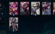 Venda conta no League of Legends, 122 skins.