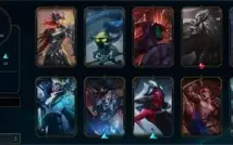 Venda conta no League of Legends, 122 skins.