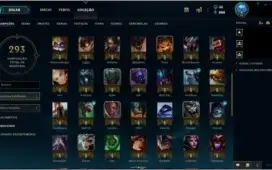 Conta de League of Legends Platina 2