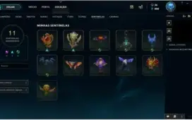 Conta de League of Legends Platina 2