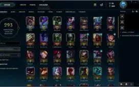 Conta de League of Legends Platina 2