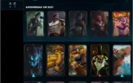 CONTA DE LEAGUE OF LEGENDS (138 skin, 127 champs)