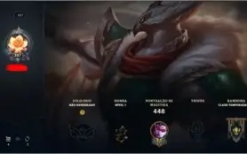 CONTA DE LEAGUE OF LEGENDS (138 skin, 127 champs)