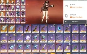 Conta Hu Tao + Diluc + Venti + Albedo + Childe + Jean AR55