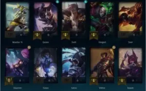 CONTA LEAGUE OF LEGENDS LVL 30 MMR ZERADO 20 CHAMPIONS