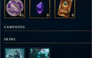 CONTA LEAGUE OF LEGENDS LVL 30 MMR ZERADO 20 CHAMPIONS