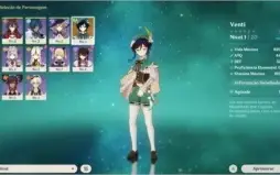 Genshin Impact / AR 7 / Venti + Jean + Espada Celestial