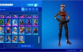 conta de fortnite mais de 100 skins 9 passes sesson 3