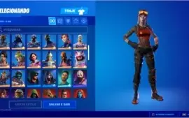 conta de fortnite mais de 100 skins 9 passes sesson 3