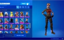 conta de fortnite mais de 100 skins 9 passes sesson 3
