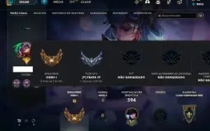Conta ouro 1 com 155 Champs e 113 Skins ( MAIN ADC )