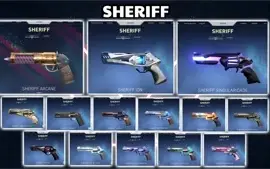 Conta c/ Sheriff arcane e pacote champions