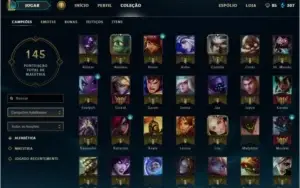 Conta de League of Legends Prata 1