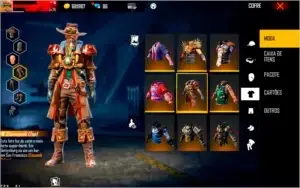 CONTA FREE FIRE RARA NV 76