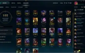 CONTA LV30 | 31 CHAMPS | 4 SKINS | 2 PÁG DE RUNA