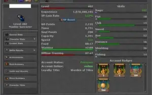 MS - 402 + MS 221- OPEN PVP - MUITO LOOT - MAKERS SKILL ALTO