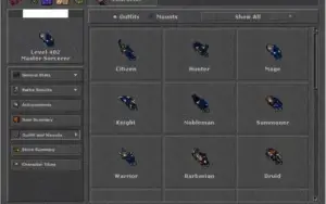 MS - 402 + MS 221- OPEN PVP - MUITO LOOT - MAKERS SKILL ALTO