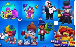  +26 mil troféus/ 68 de 69 brawlers/3 contas em 1