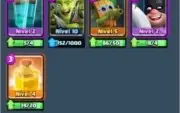 CLASH ROYALE LVL 10 ARENA 10 VÁRIAS 4 LENDARIAS