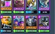 CLASH ROYALE LVL 10 ARENA 10 VÁRIAS 4 LENDARIAS