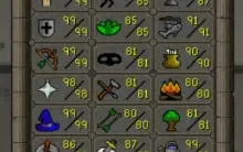 Conta OSRS main Late game infernal cape/quiver