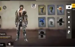 Conta de Free Fire zerada com cubo mágico.