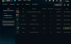 Conta Unranked com 25 Champs e 5 Skins + 350 RP