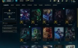 Conta Unranked com 25 Champs e 5 Skins + 350 RP