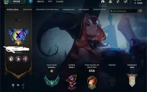 Conta de L O L Platina 1