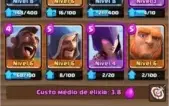 Clash Royale Arena 10 Nível 8 + 780 Gemas e 21.000 GOLD