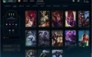 Conta Lol Level 96 // 113 skin // platina 3 //130 champ