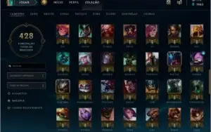 Conta Lol Level 96 // 113 skin // platina 3 //130 champ